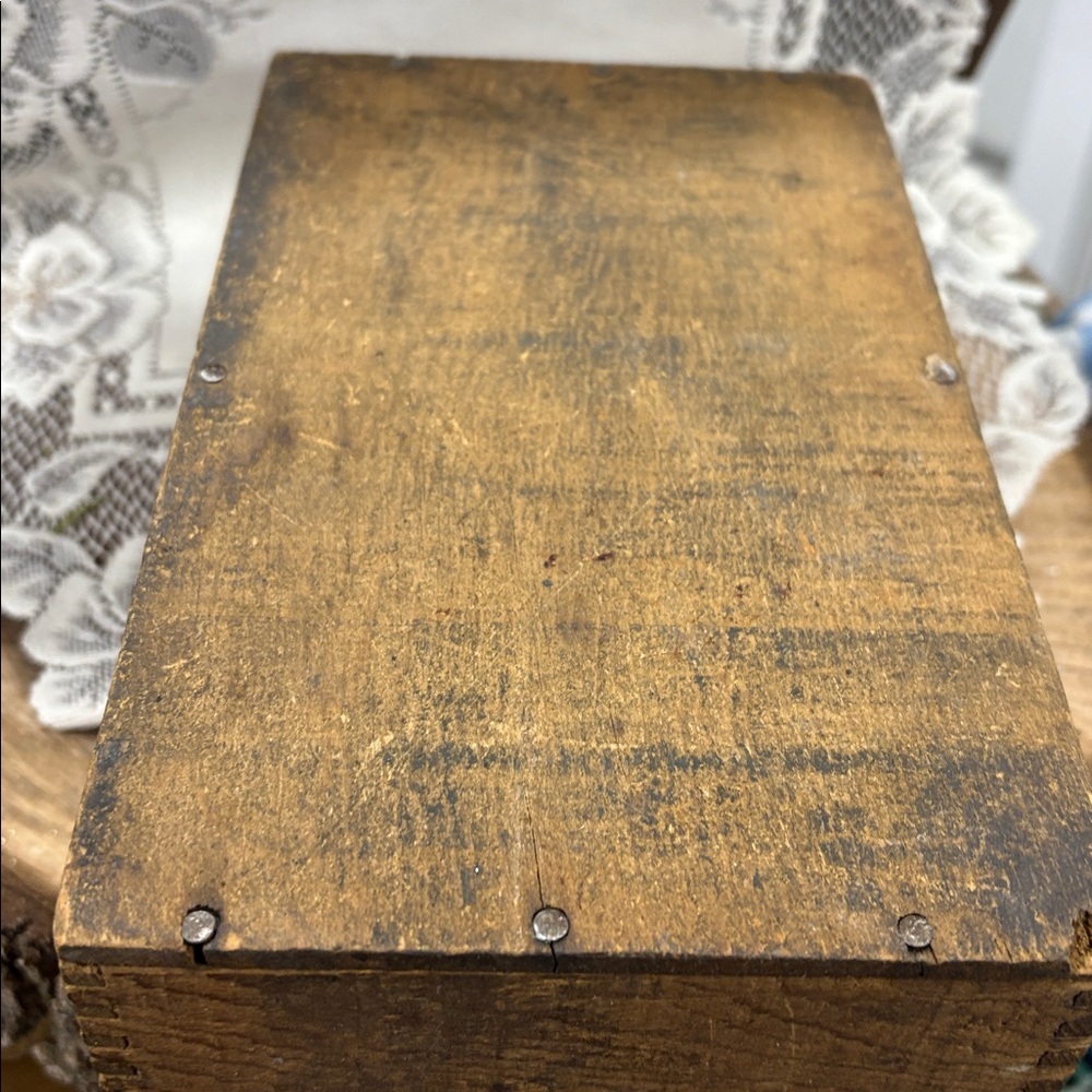 Vintage Wooden Yeast Foam Box Northwestern Yeast Co Chicago IL - Picture 7 of 8